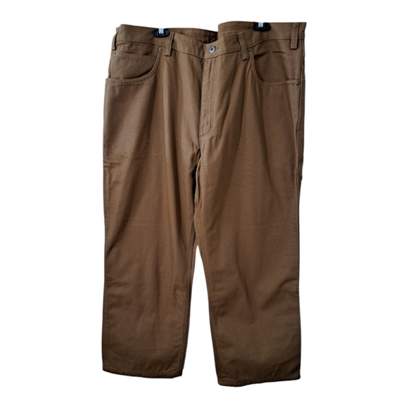 Men's Duluth Fire hose Flannel Lined Pants - Picture 4 of 5